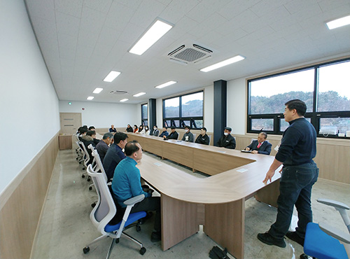 a large conference room1