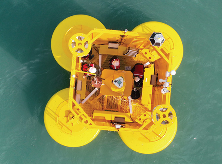Offshore installation completed (Top)